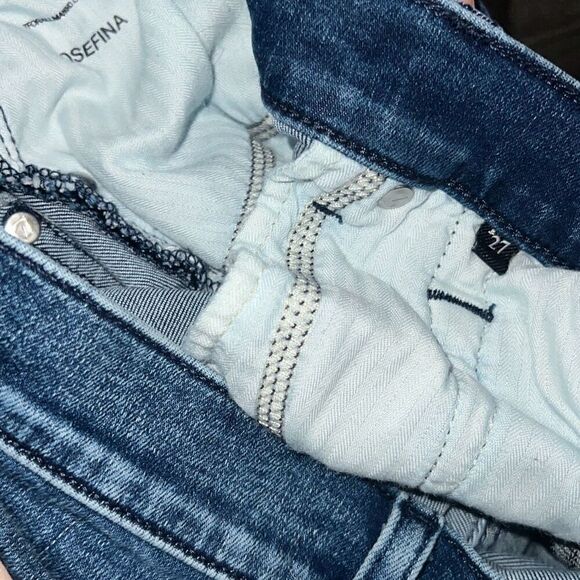 7 For All Mankind 7FAM Josefina Skinny Leg Denim Jeans Stretch Womens sz 27 - Picture 5 of 9